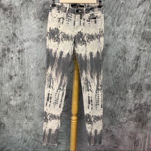 Joe’s Jeans Skinny Gray Tie Dye Sz 25 EUC